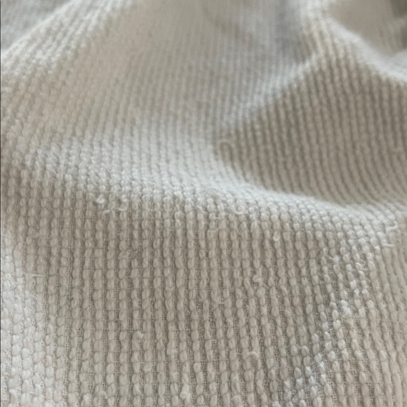 Vintage Victoria Secret Country white hooded spa shower robe sz  M/L 100% cotton - Picture 7 of 12